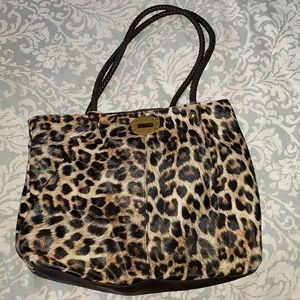 Leopard Print Tote